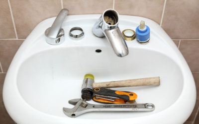How do you replace a bathroom faucet?