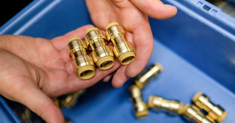 SharkBite push-to-connect fittings
