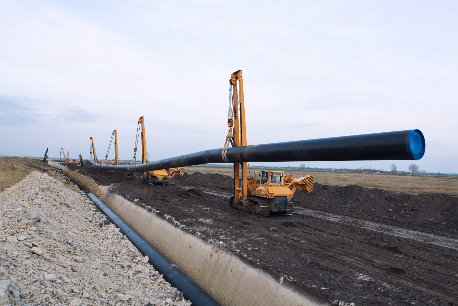 underground pipes