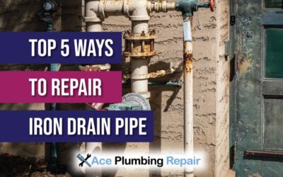 How to Repair Cast Iron Drain Pipe