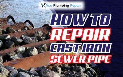 How to repair cast iron sewer pipe