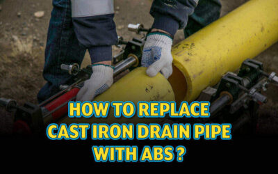 How to Replace Cast Iron Drain Pipe with Abs