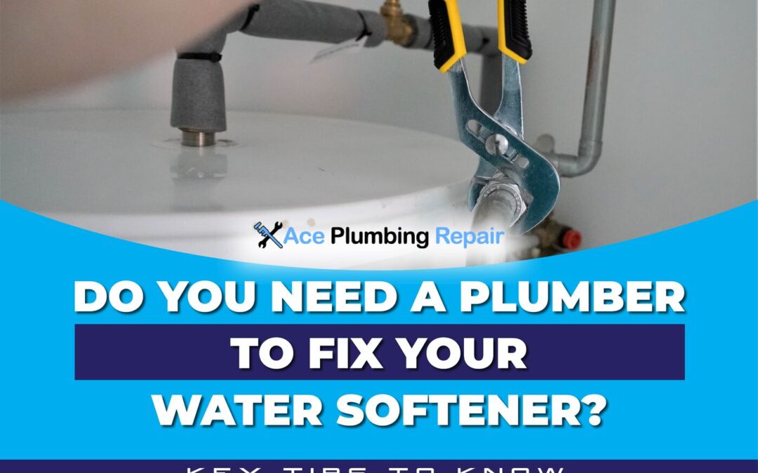 Do Plumbers Repair Water Softeners?