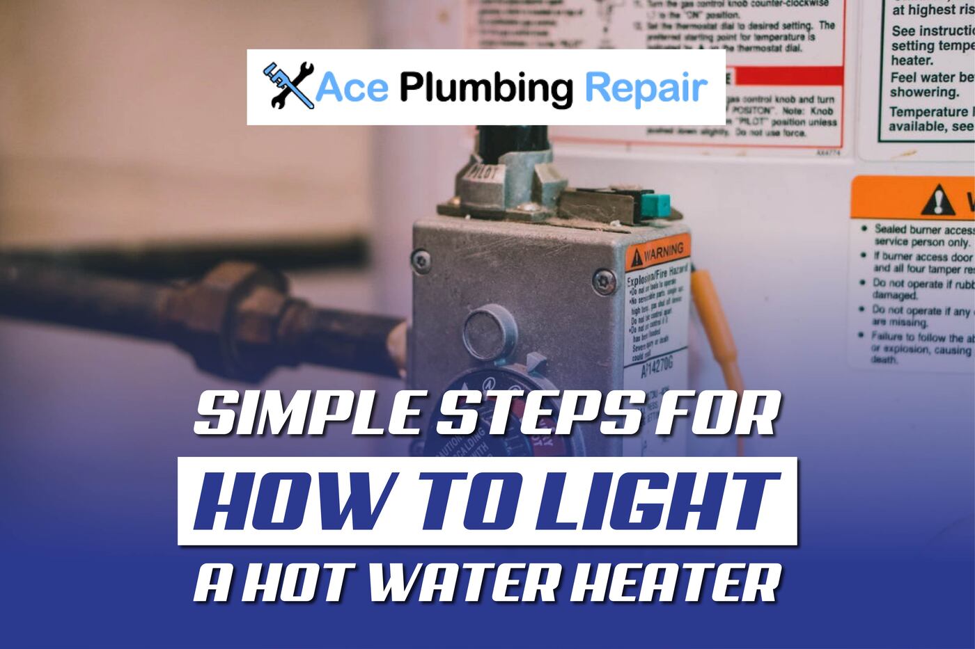 How to light a hot water heater