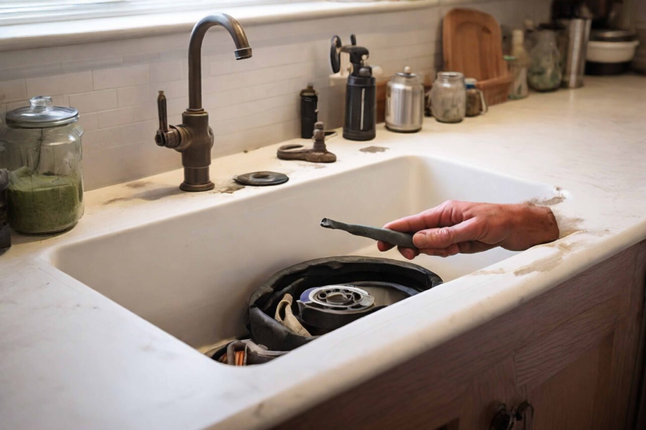How To Remove A Garbage Disposal And Return To Original Sink